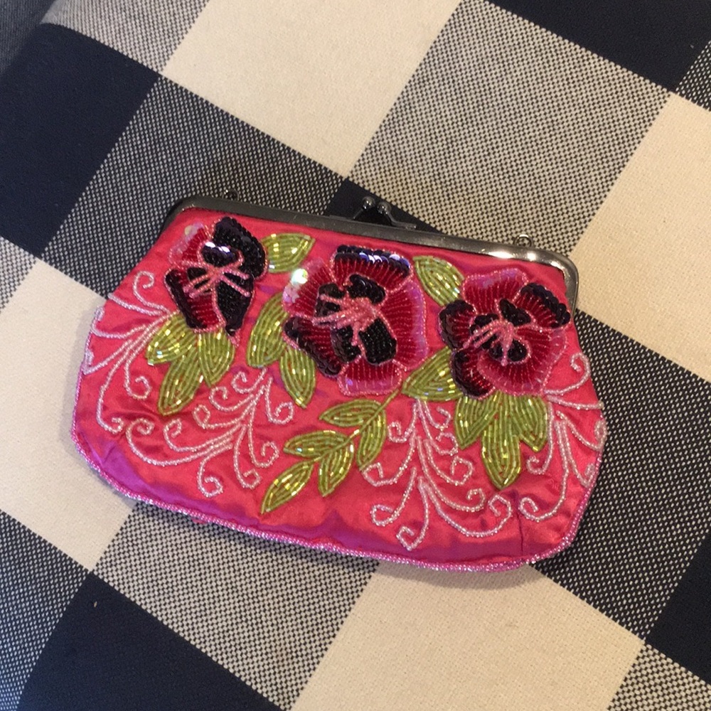 FELLINI Carlo Fellini Beaded Evening Bag Clutch - Picture 2 of 8